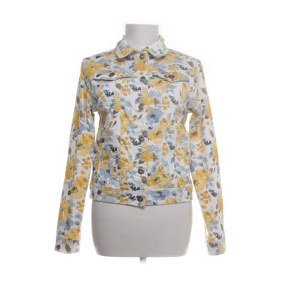Jeansjacka (Vit, Flerfärgad) från House Bomull, Elastan, Polyester, Viskos