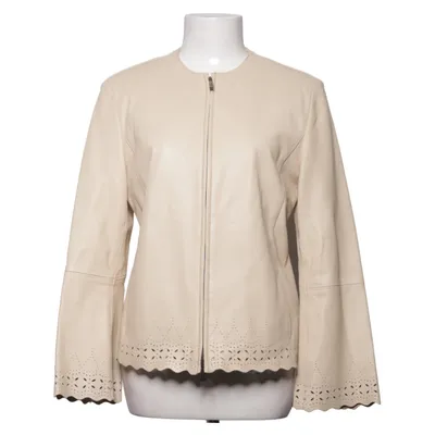 Leren jack (Beige) van Arma Leer