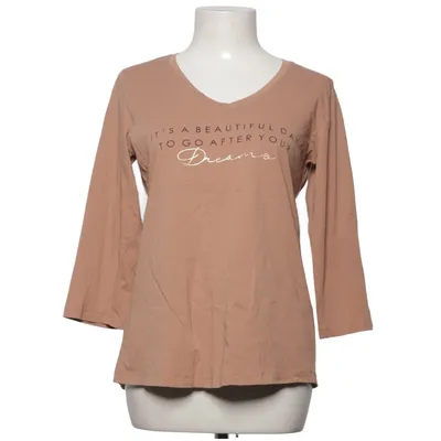 Langærmet t-shirt (Brun) fra Henderson Bomuld