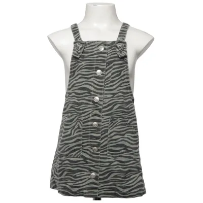 Dungaree dress (Gray, Black) from Kiabi