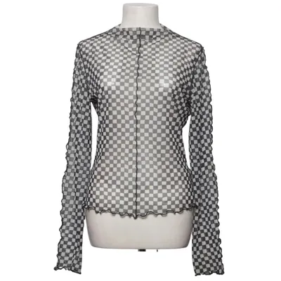 Top (Black, White) from & Other Stories Elastane, Polyester