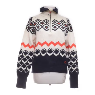 Lusekofta (Vit, Blå, Röd) från Kari Traa Polyamid, Ull