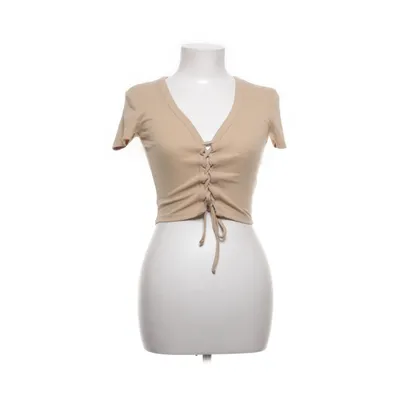 Crop top (Beige) från FB Sister Bomull, Elastan, Polyester