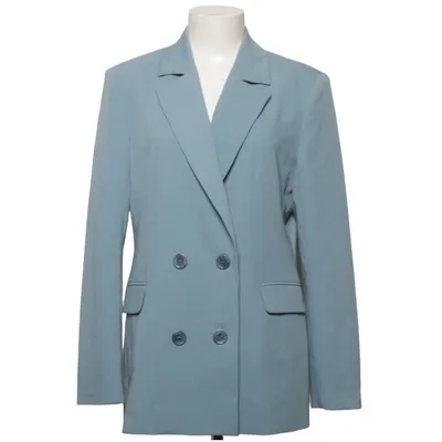 Blazer (Blauw) van Romy x NA-KD Polyester, Viscose