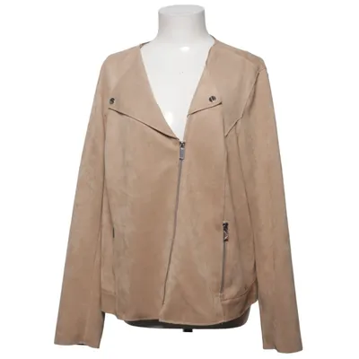Bikerjakke (Beige) fra Street One Elastan, Polyester