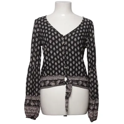 Blus (Svart, Flerfärgad) från Hollister Viskos