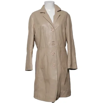 Leren jas (Beige) van Tabacci Leer