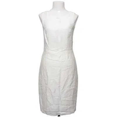 Robe (Blanc) de Elinette Acétate, Lin, Polyamide, Viscose