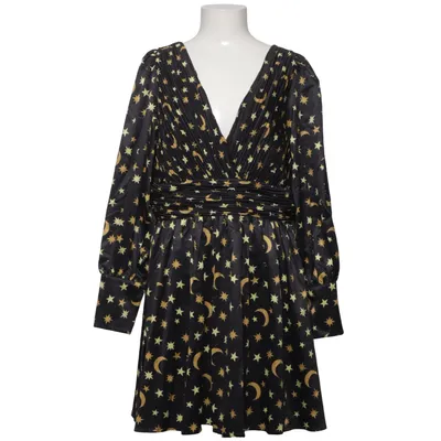 Jurk (Zwart, Meerkleurig) van Fashion Union Polyester