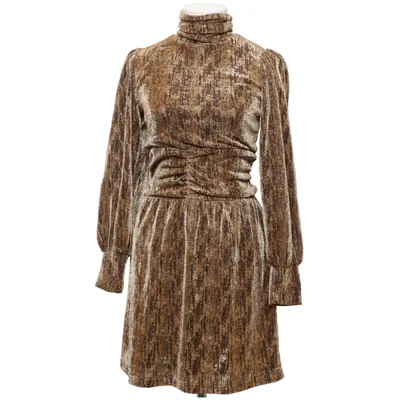 Cocktailjurk (Goud, Zwart) van Fashion Union Polyamide, Polyester