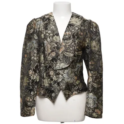 Blazer (Noir, Multicolore) de Elinette Design Acétate, Viscose