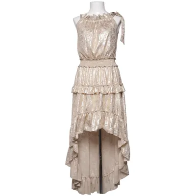 Maxi jurk (Beige, Goud) van Buch Copenhagen Katoen, Polyester