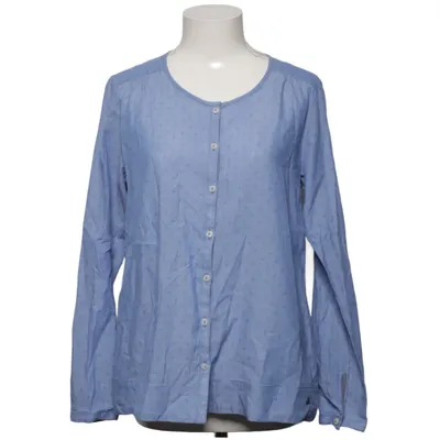 Blouse (Blauw) van Essentials Organisch katoen