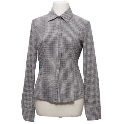 Shirt (Gray, White) from Extra Me Cotton, Elastane