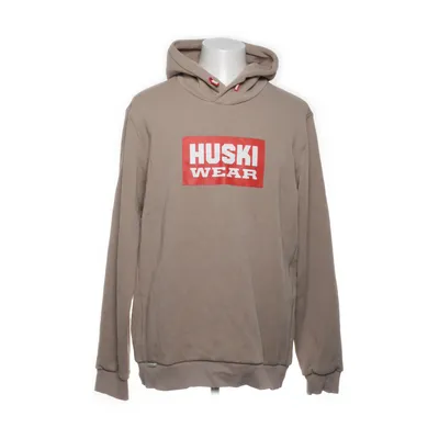 Huvtröja (Beige, Röd) från Huski Wear Bomull, Elastan, Polyester