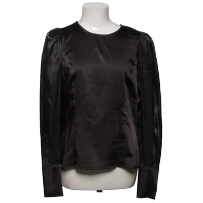 Blus (Grå) från Pulz Elastan, Återvunnen polyester
