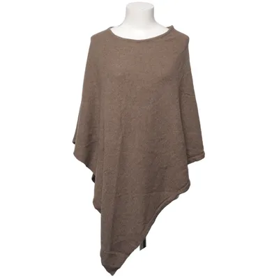 Poncho (Brown) from Cashmere Cashmere, Polyamide, Viscose, Wool