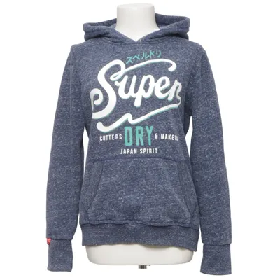 Huvtröja (Blå) från Superdry Vintage Bomull, Polyester