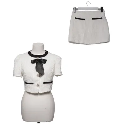 Mantelpak (Wit, Zwart) van Shein Polyester