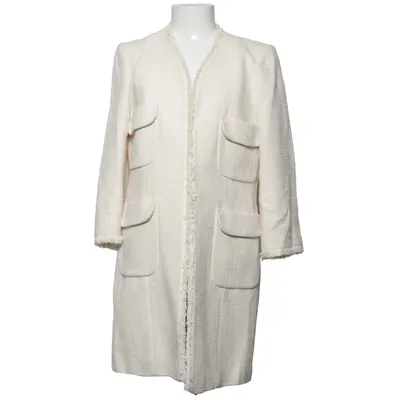 Manteau (Beige) de Andiata Coton, Polyester, Viscose