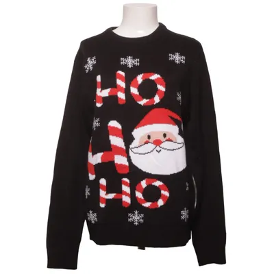 Julesweater (Sort, Hvid, Rød) fra Merry Christmas Akryl