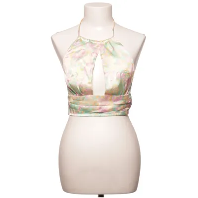 Halter neck top (MM1373-JNP) from Double Crazy Polyester