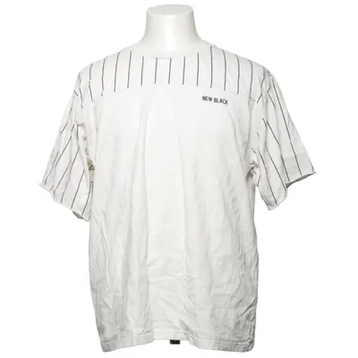 Maillot de baseball (Blanc, Noir) de New Black Coton