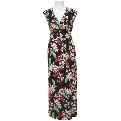 Maxi jurk (Zwart, Meerkleurig) van Tezenis Elastaan, Viscose