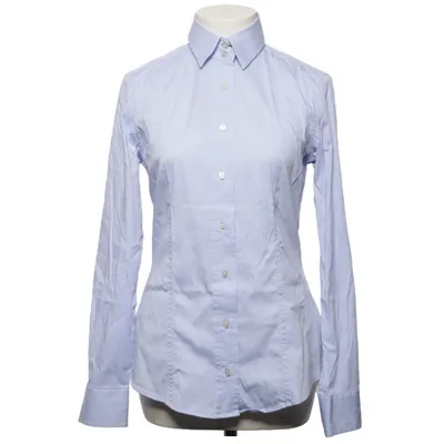 Shirt (Blue) from Soluzione Cotton, Elastane, Polyamide