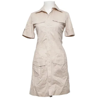 Robe chemise (Beige) de Bay Coton, Élasthane