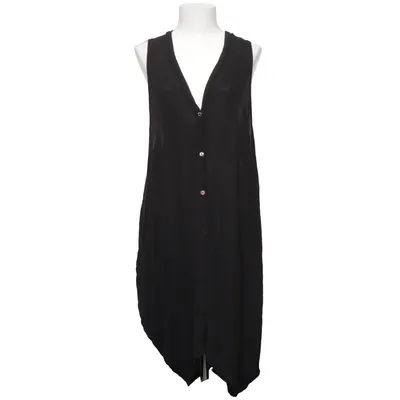 Kleid (Schwarz) von Velour Viskose