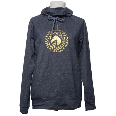Hoodie (Gray) from Jacson Equestrian Cotton, Elastane, Polyester