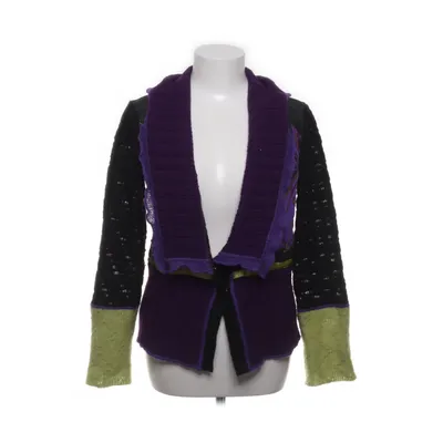 Cardigan (Lilla, Sort, Grøn, Flerfarvet) fra Kali Orea Mohair, Polyamid, Uld