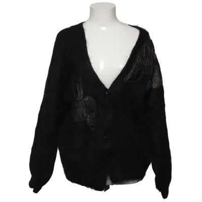 Cardigan (Zwart) van Hagro Mohair, Polyamide