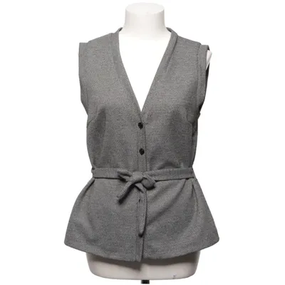 Gilet (Gris) de Liljeros Acrylique, Angora, Polyester