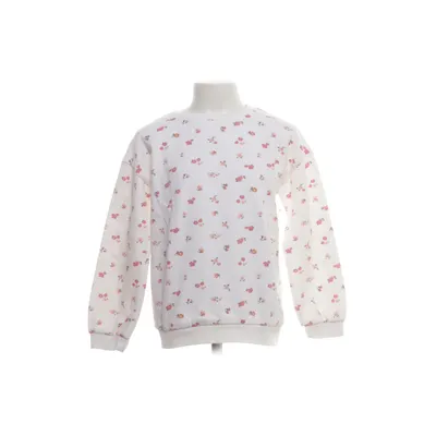 Collegetröja (Vit, Flerfärgad) från Basics Bomull, Elastan, Polyester