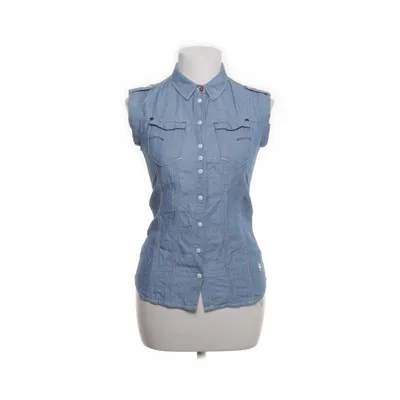 Short sleeve shirt (Blue) from G-Star Raw Cotton, Linen