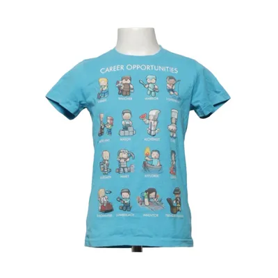 T-shirt (Blue) from Mojang Cotton, Polyester