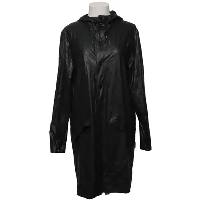 Raincoat (Black) from Rains Polyester, Polyurethane