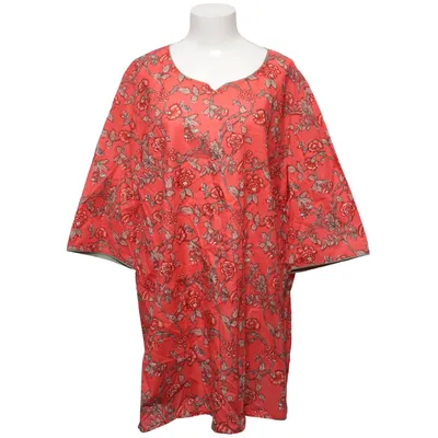 Robe (Rouge, Vert) de DW Shop Coton biologique