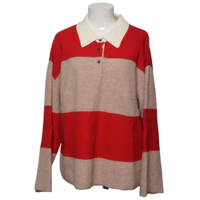 Trui (Rood, Beige) van Mango Acryl, Polyamide, Polyester, Viscose, Wol