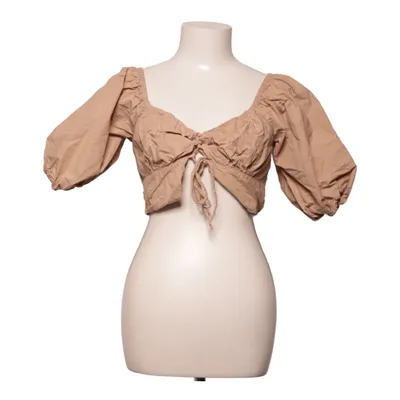 Crop top (Beige) de Bik Bok Coton biologique, Polyester recyclé