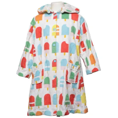 Peignoir (Blanc, Multicolore)