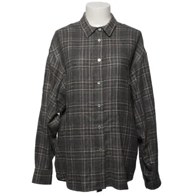 Flannel skjorte (Grå) fra Graumann Viscose, Uld