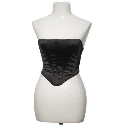 Corset (Black) from Shein Elastane, Polyester