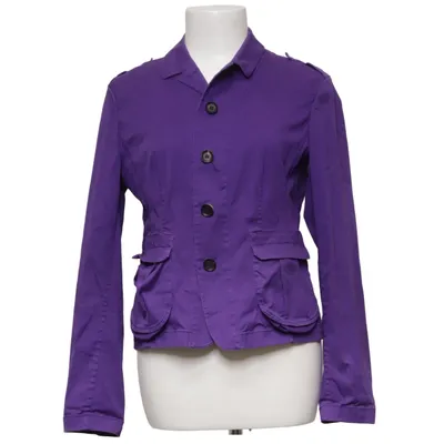 Blazer (Lila) von Schlüter Baumwolle, Elasthan
