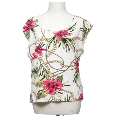 Haut (Blanc, Multicolore) de Signature Experience Élasthane, Viscose