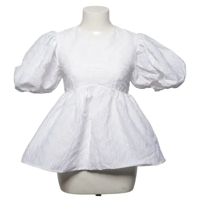 Top (White) from Cecilie Bahnsen Cupro, Polyamide, Polyester