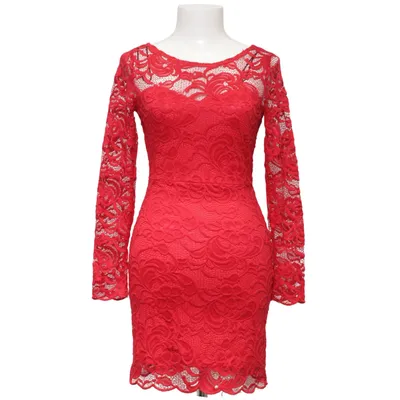Kleid (Rot) von Divided by H&M Elasthan, Polyamid, Polyester