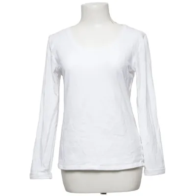 Langærmet t-shirt (Hvid) fra Vivance Bomuld, Elastan
